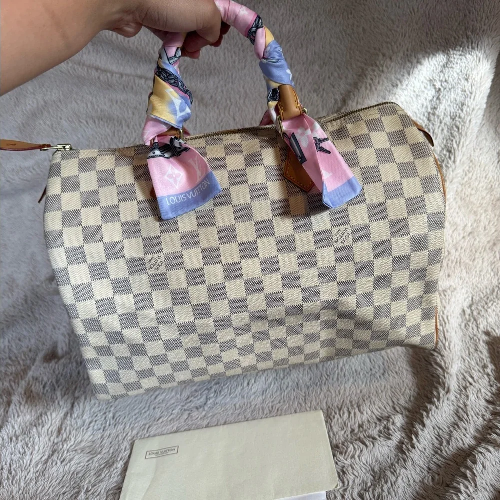 Louis Vuitton Damier Azur Speedy 35